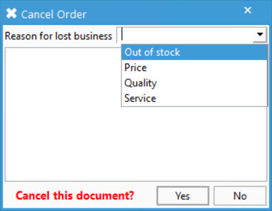 How to Cancel delete sales orders and track canceled orders