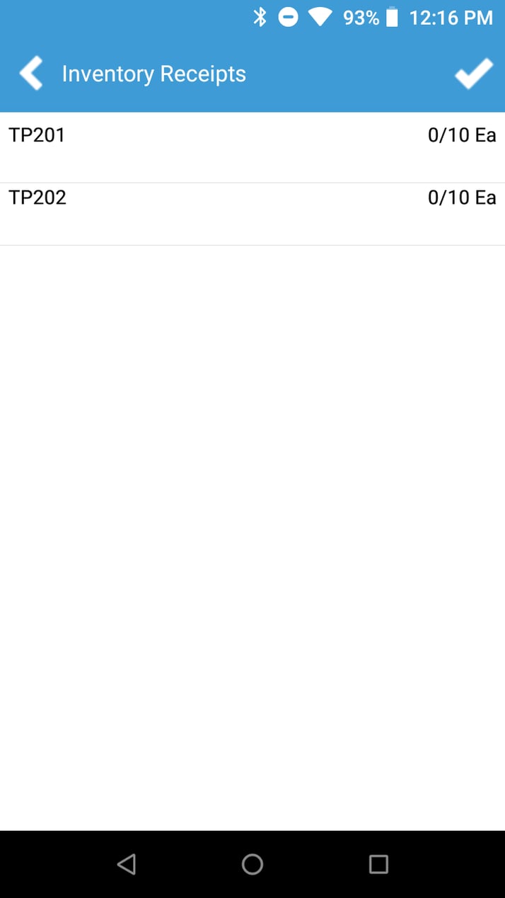 How to Use Mobile Inventory Receiving Module