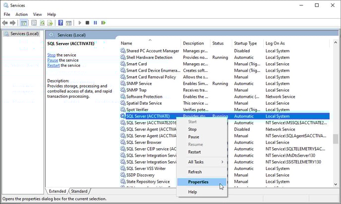 stil Korrupt Kostbar Why does the SQL service not restart after rebooting even when set to automatically restart? stil Korrupt Kostbar Why does the SQL service not restart after rebooting even when set to automatically restart?