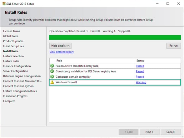 Installing SQL Server Express separate from Acctivate