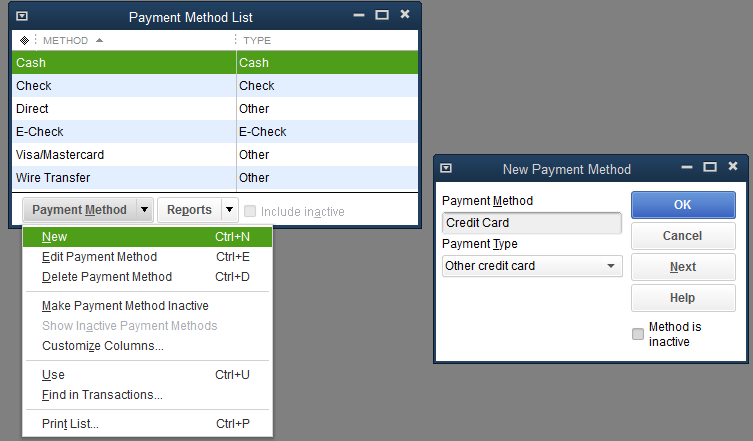 quickbooks payments merchant account options