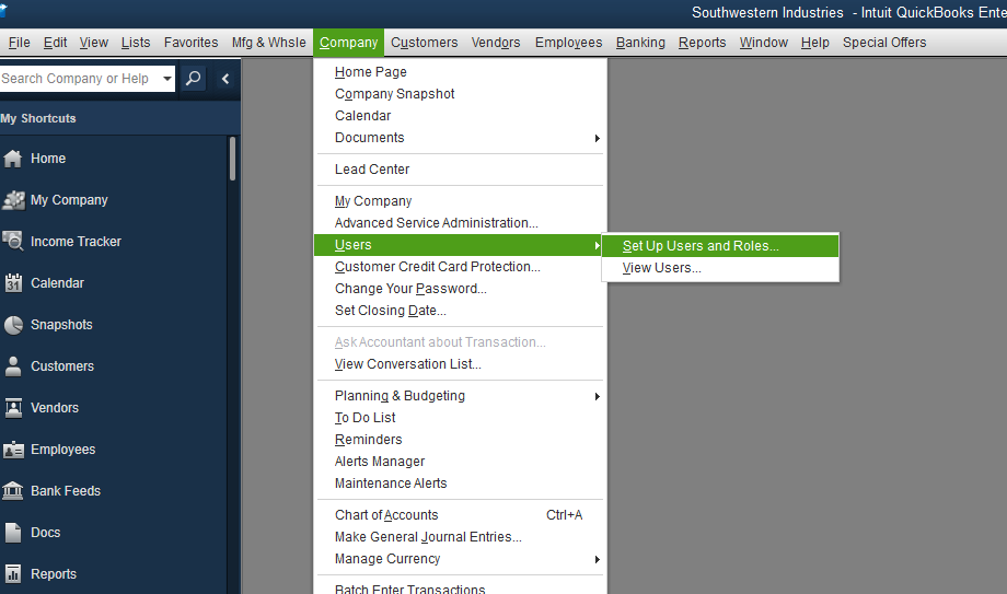 How do I set up sync permissions per user in QuickBooks Desktop?