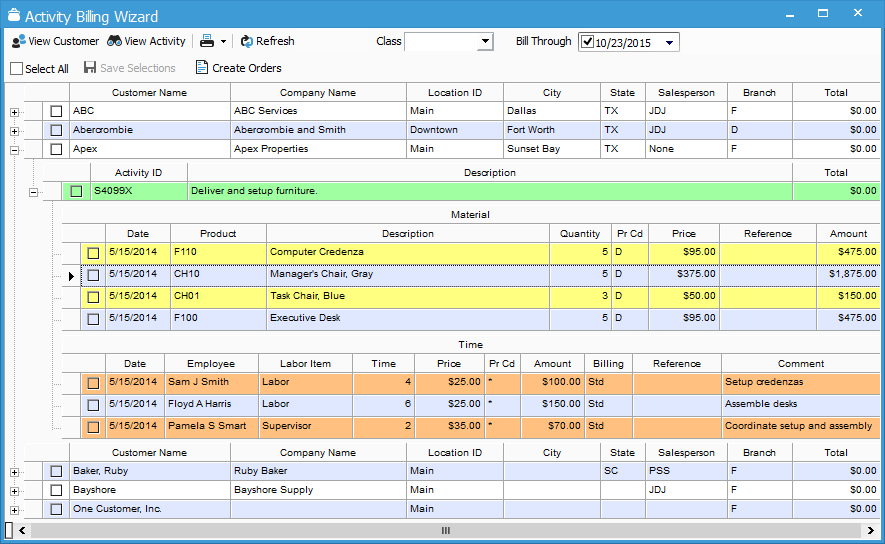 AcctivityBilling