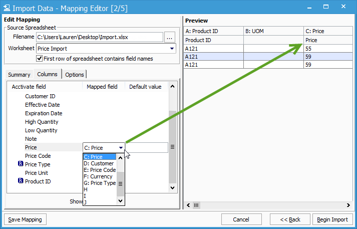 Product-Price-Import-Mapping-Editor-Columnds