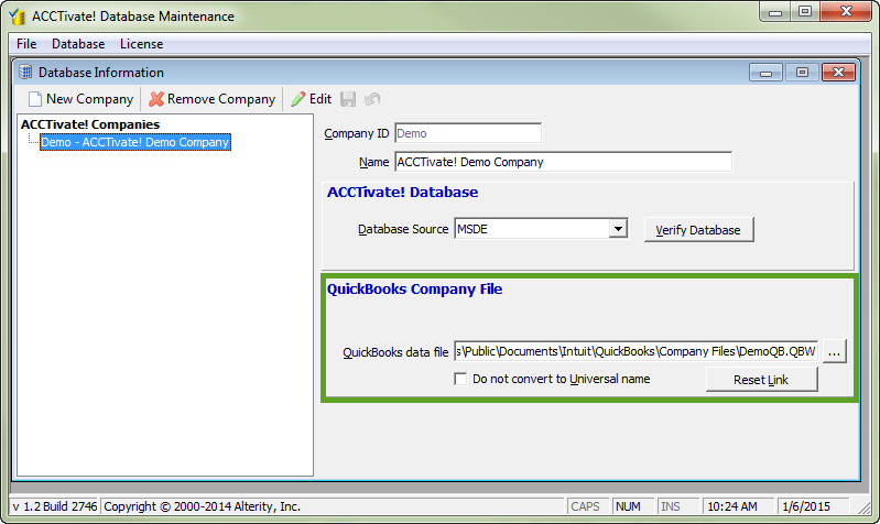 condense quickbooks file