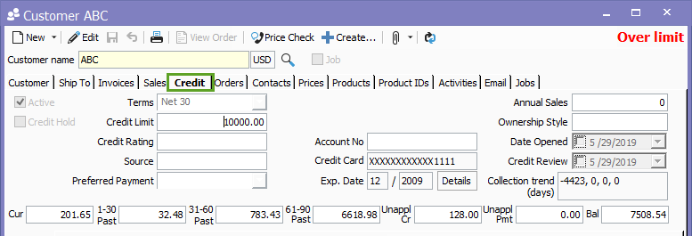 customer-credit-tab