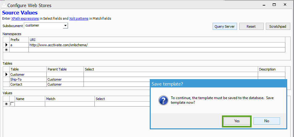 save-template-query-server